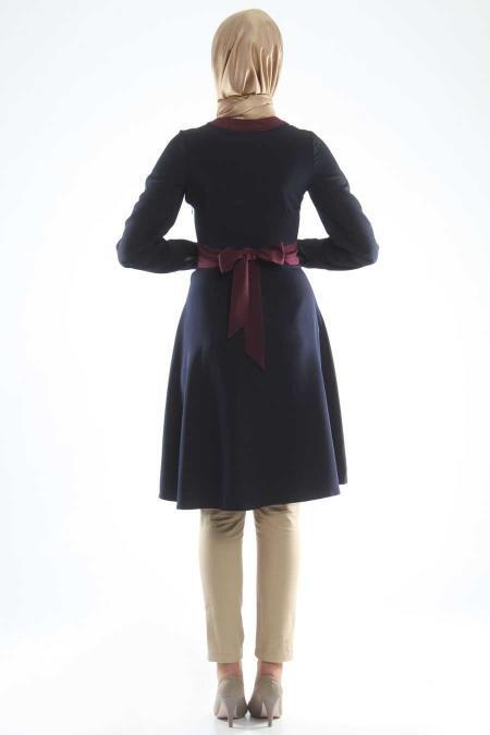 Tuğba - Arkası Uzun Tesettür Tunik 5119L - 3