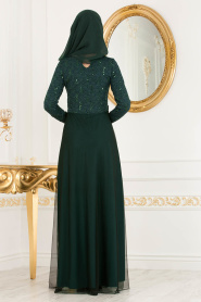 Vert - Nayla Collection - Robes de Soirée 38075Y - Thumbnail
