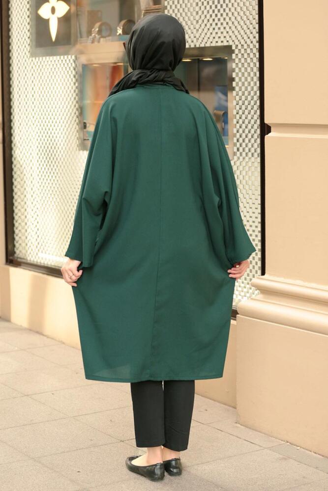 Vert- Nayla Collection - Tunique Hijab 5003Y - 2