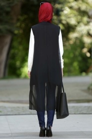 Vest - Black Hijab Vest 2020S - Thumbnail