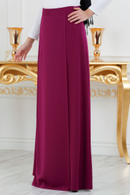 Violet Foncé - Neva Style - Jupe Hijab 2025MU - Thumbnail
