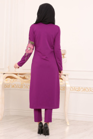 Violet-Nayla Collection - Combination Hijab 100294MOR - Thumbnail
