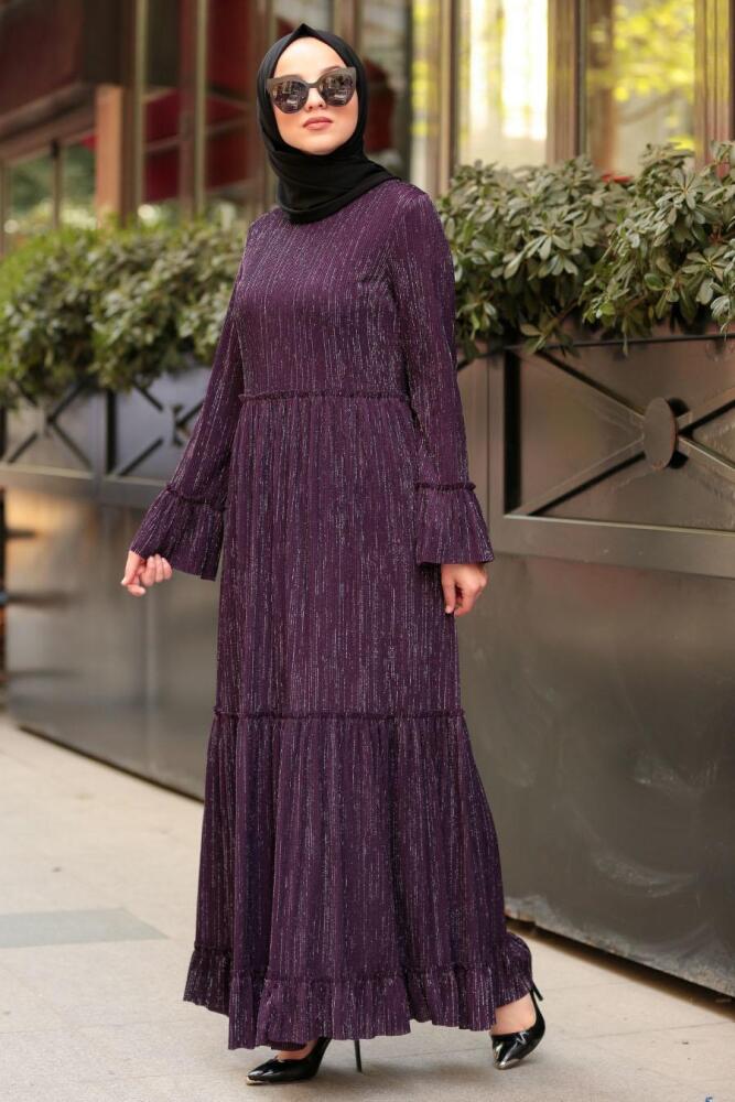 Violet - Nayla Collection - Robe Hijab 41310MOR - 2