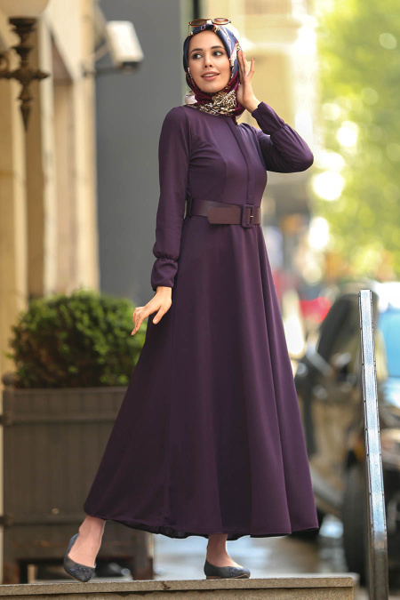 Violet - Nayla Collection - Robe Hijab 41510MOR