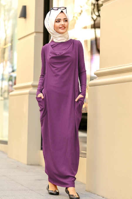 Violet - Nayla Collection - Robe Hijab 956MOR