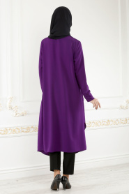 Violet - Neva Style - Cardigan Hijab 52740MOR - Thumbnail
