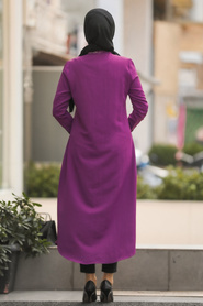Violet - Neva Style - Tunique Hijab - 474MOR - Thumbnail