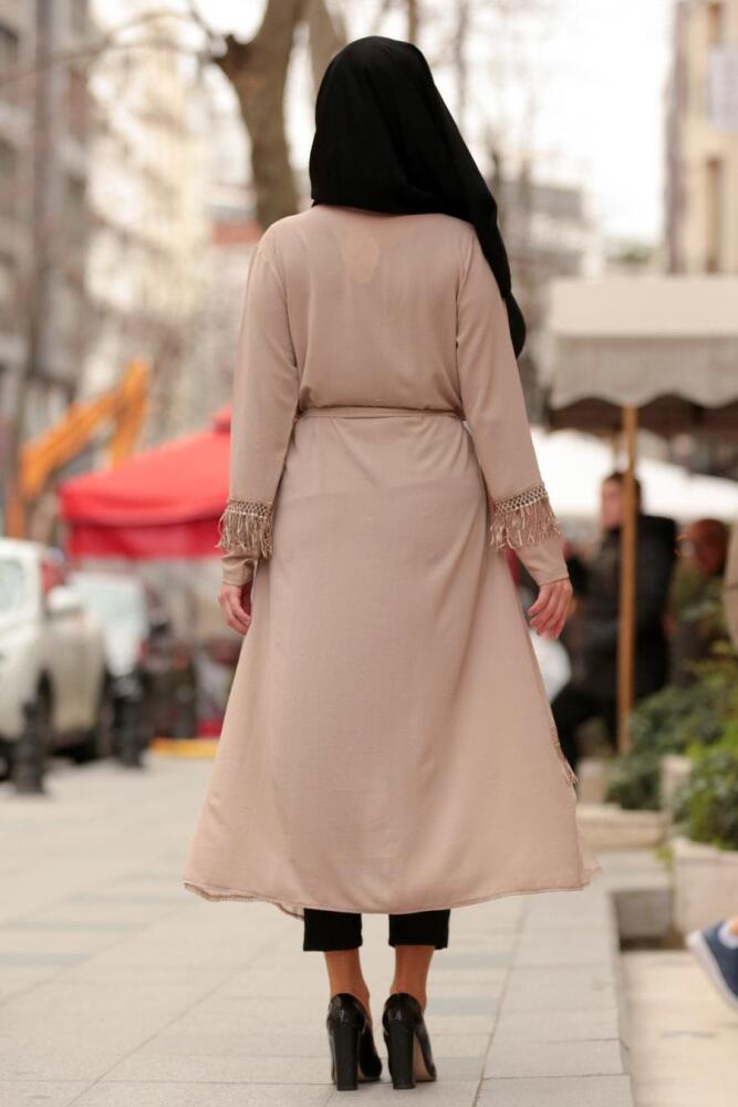 Vison - Nayla Collection - Manteau Hijab 3273V - 2
