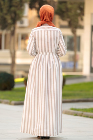 Vison - Nayla Collection - Robe Hijab 162461V - Thumbnail