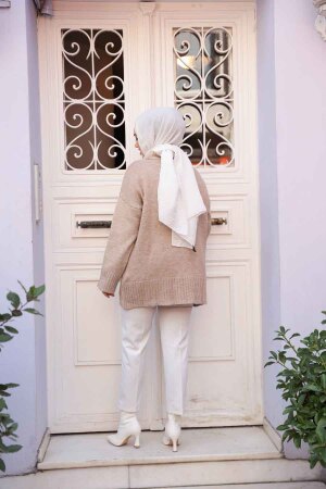 Vizon Tesettür Triko Kazak Tunik 55551V - 3