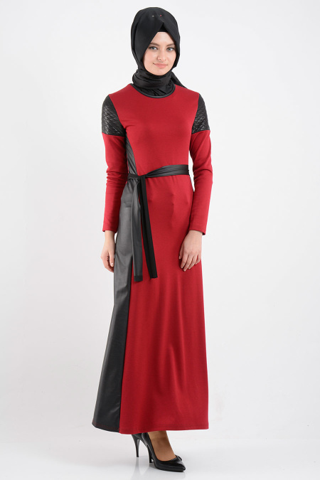 Zamane - Claret Red Dress