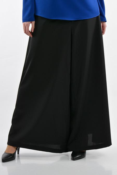 Zernisan - Black Hijab Trousers 1170S - 3