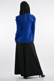 Zernisan - Black Hijab Trousers 1170S - Thumbnail