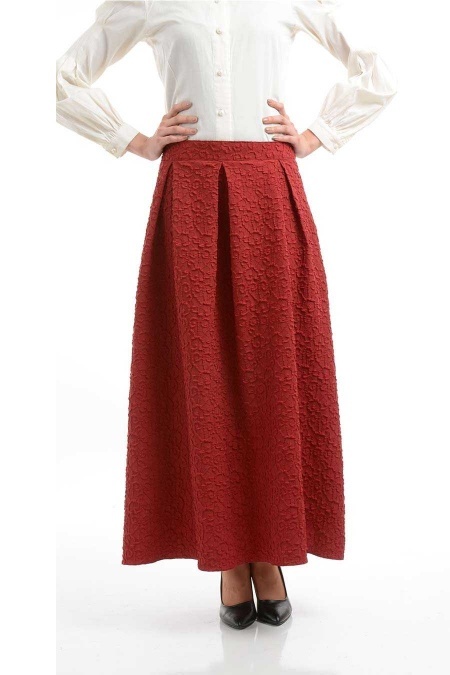 Zernişan - Claret Red Skirt