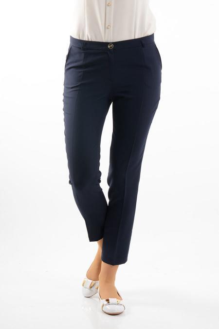 Zernişan - Lacivert Pantolon - ZERNİŞAN